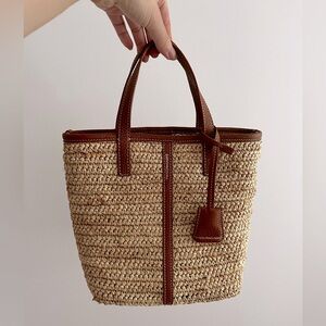 Maison de Sabré handwoven raffia bag